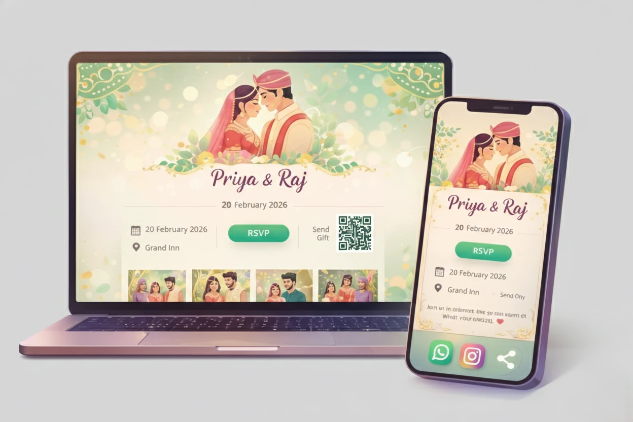 Mini Website Invite